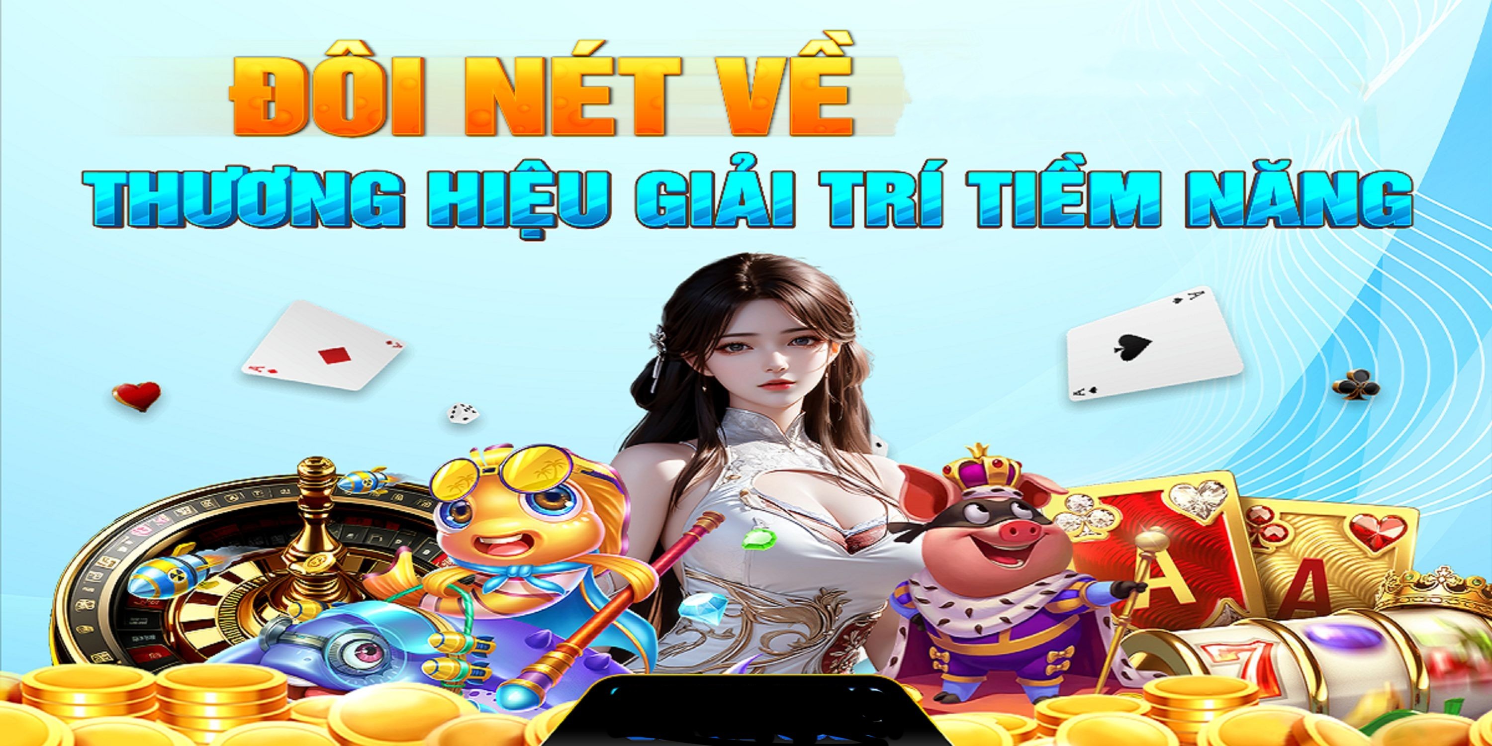 Hình ảnh quảng cáo của wunwin hiển thị nền tảng và các lợi ích